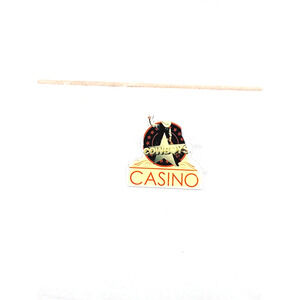 Vintage Cowboys Casino Calgary Canada Bull Rider Lapel Pin
